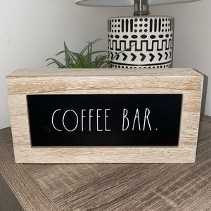 Coffee bar sign
